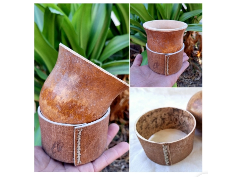 Mate criollo base de tiento