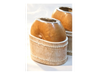 Galleta con alpaca y base de cuero