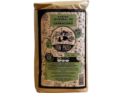 Harina integral de trigo sarraceno agroecológico x1kg Don Paisa
