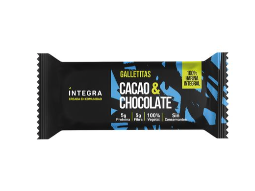 Galletitas Íntegra Cacao y chocolate x72g