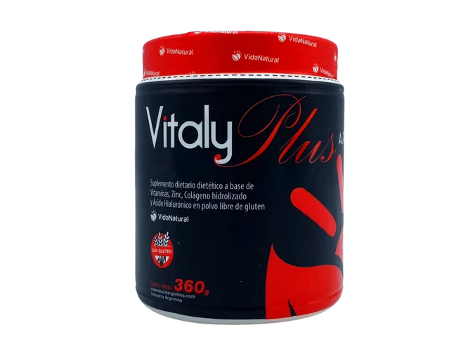 Colágeno doble hidrolizado Vitaly Plus x360 g.