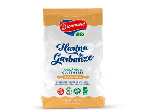 Harina de garbanzo orgánica Dicomeré