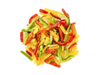 Pimiento tricolor en tiras o cubos x kg