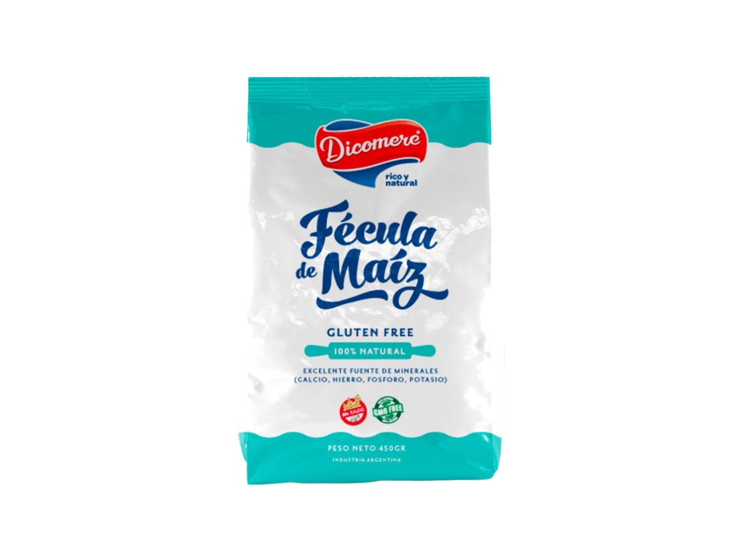 Almidón de maíz SIN GLUTEN x450g Dicomere