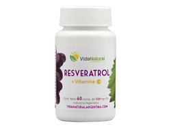 Resveratrol + Vitamina C x60 comprimidos