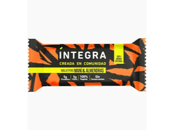 Galletitas Íntegra Maní y Almendras x72g