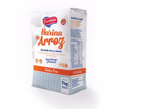 Harina de arroz sin TACC x1kg Dicomeré