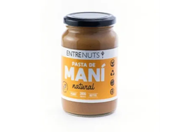 Pasta de maní Natural Entrenuts