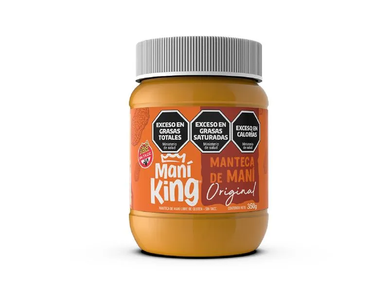 Manteca de maní Natural Maní King x350g