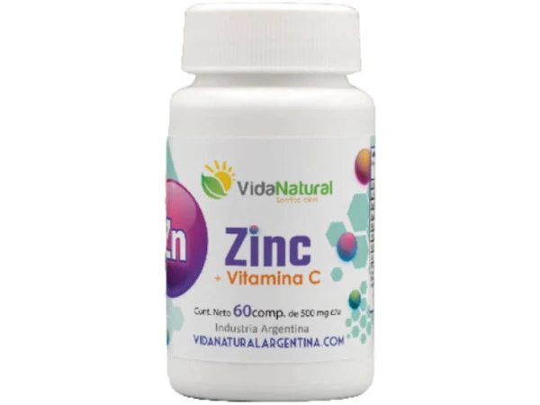 Zinc + Vitamina C x60 comprimidos