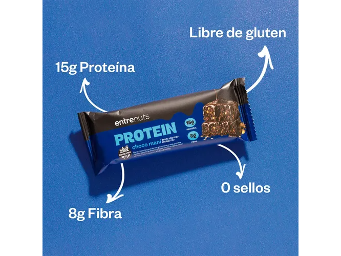 Barrita protéica Entrenuts Chocomaní
