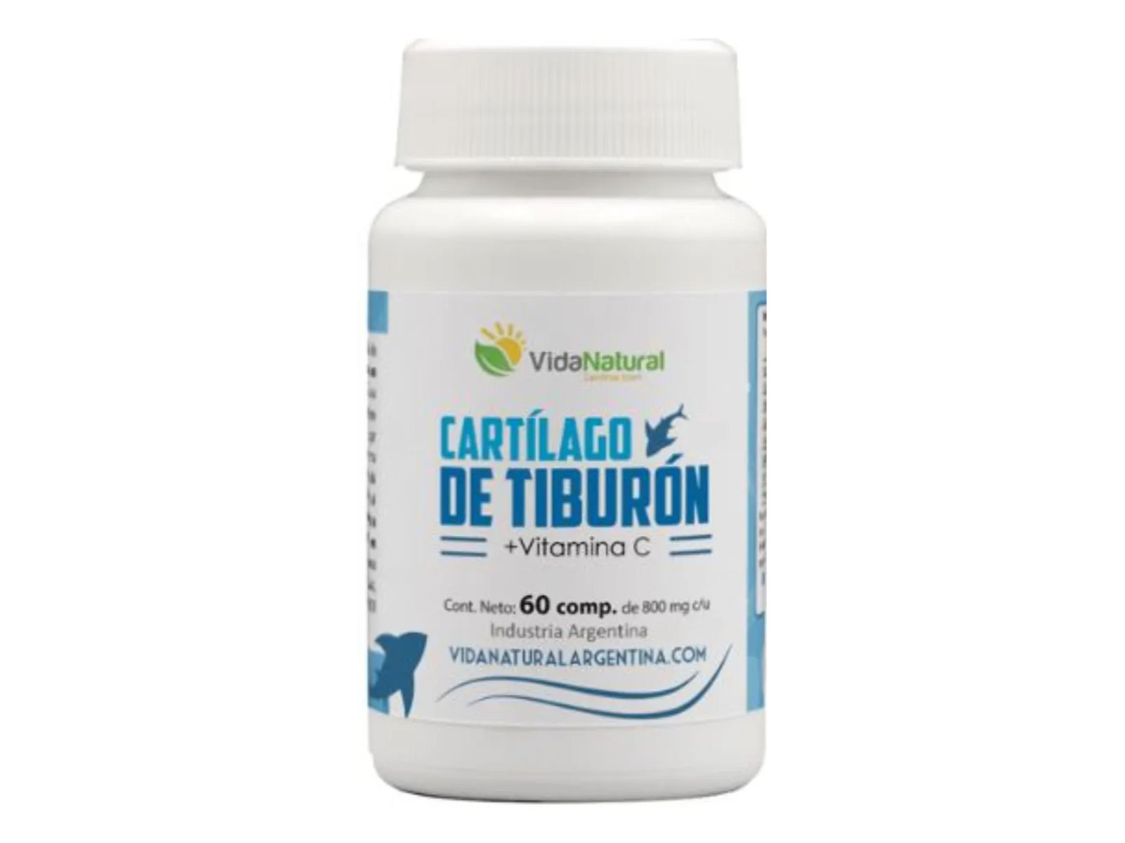 Cartílago de Tiburón + Vitamina C x60 comprimidos