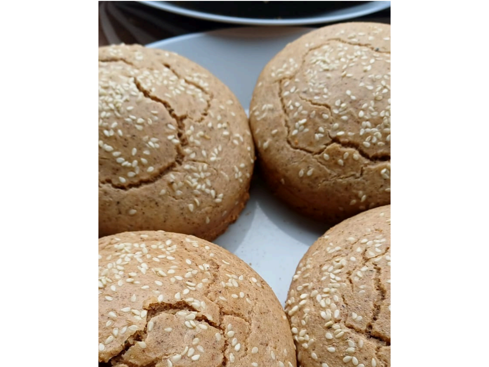 Pan de hamburguesas KETO x4 unidades