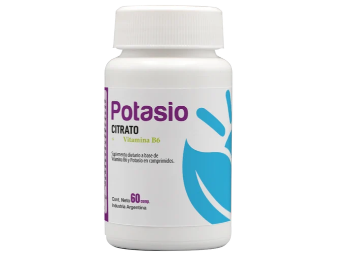 Potasio Citrato + Vitamina B6 x60 comp