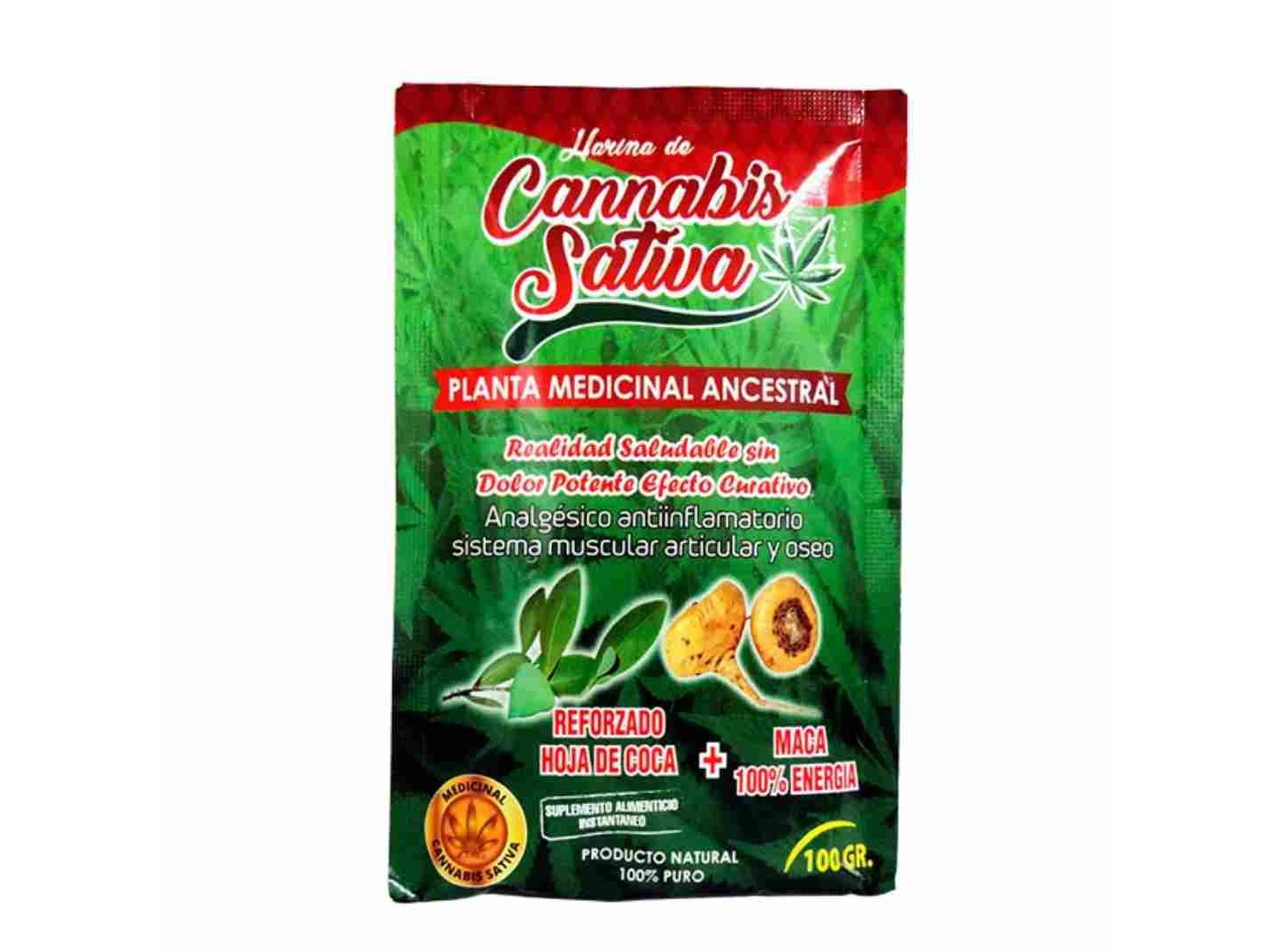 Harina de cannabis sativa x90g
