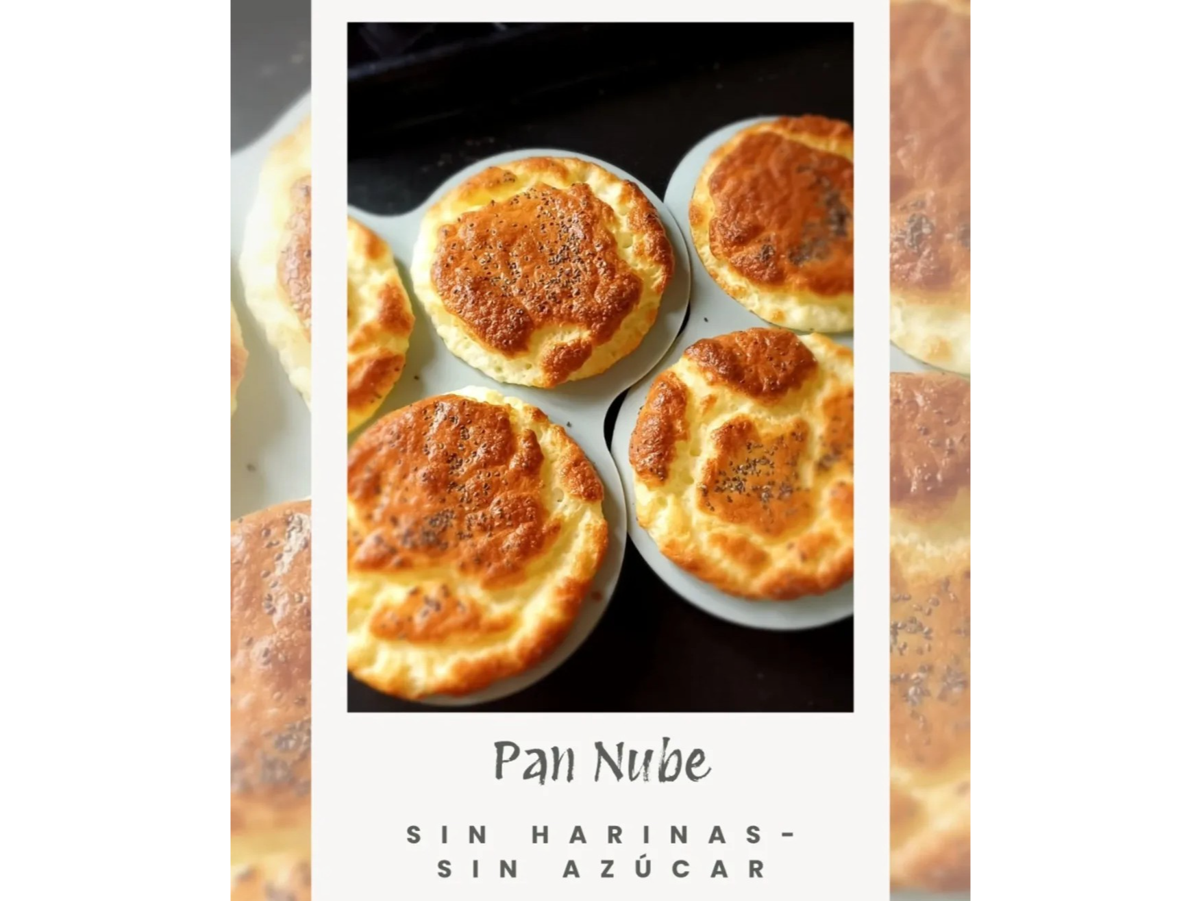 Pan nube x 3 unidades