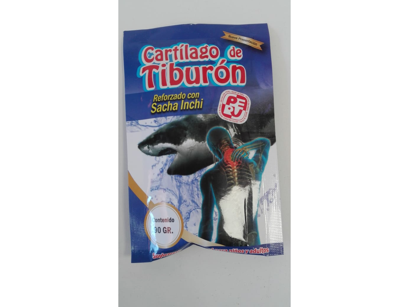 Cartílago de tiburón x90g