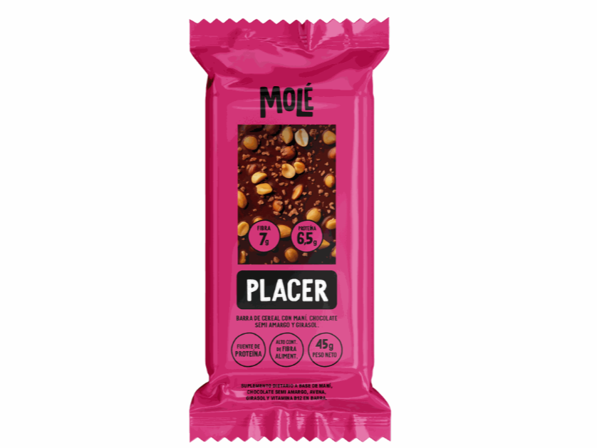 Barra de cereal Mole Placer