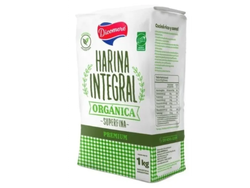 Harina integral de trigo orgánica x1kg Dicomere