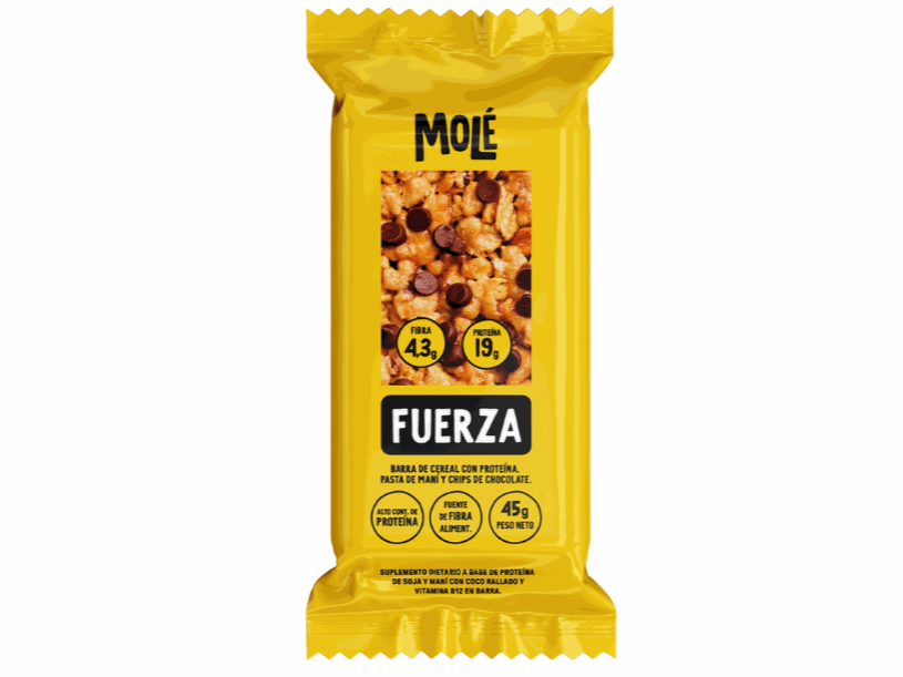 Barra de cereal Mole Fuerza