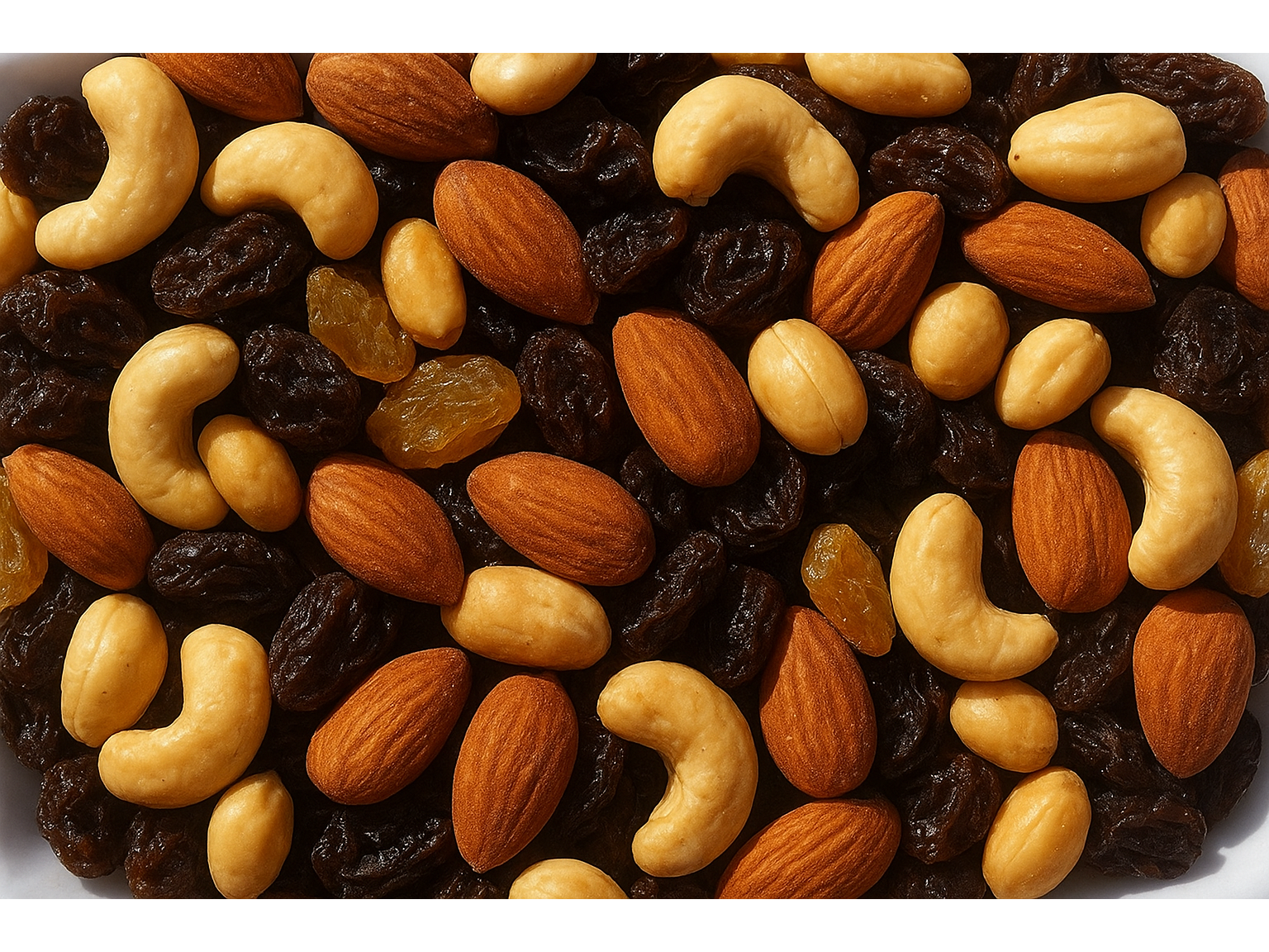 Mix de frutos secos con arándanos