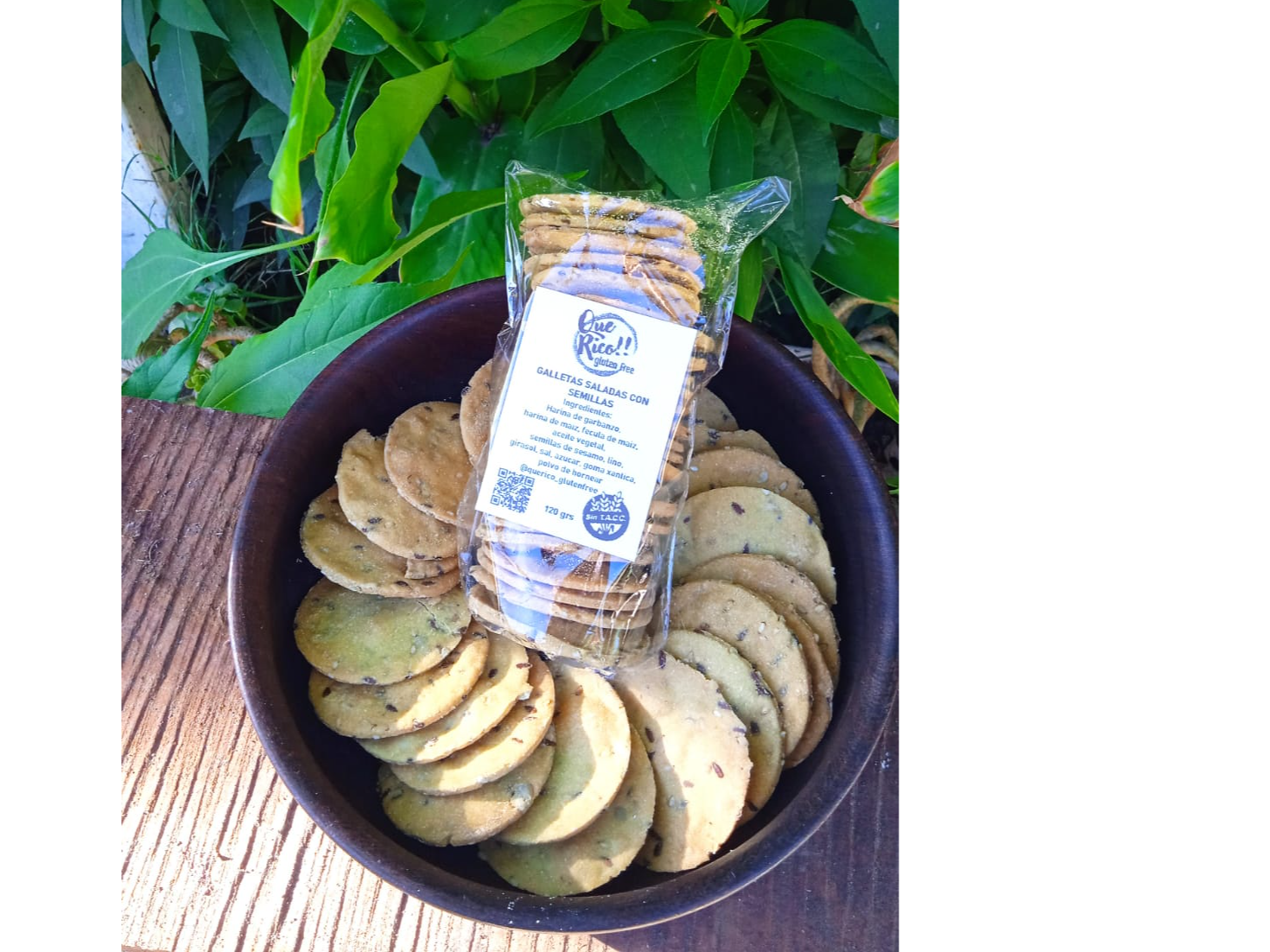 GALLETAS DE SEMILLAS SIN TACC 110g