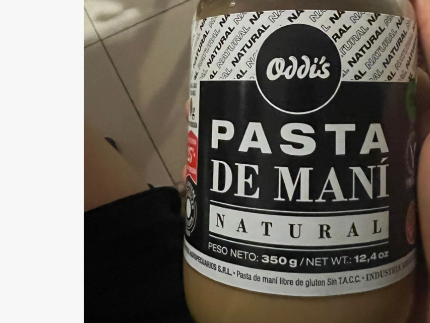 Pasta de Mani Oddi's Natural