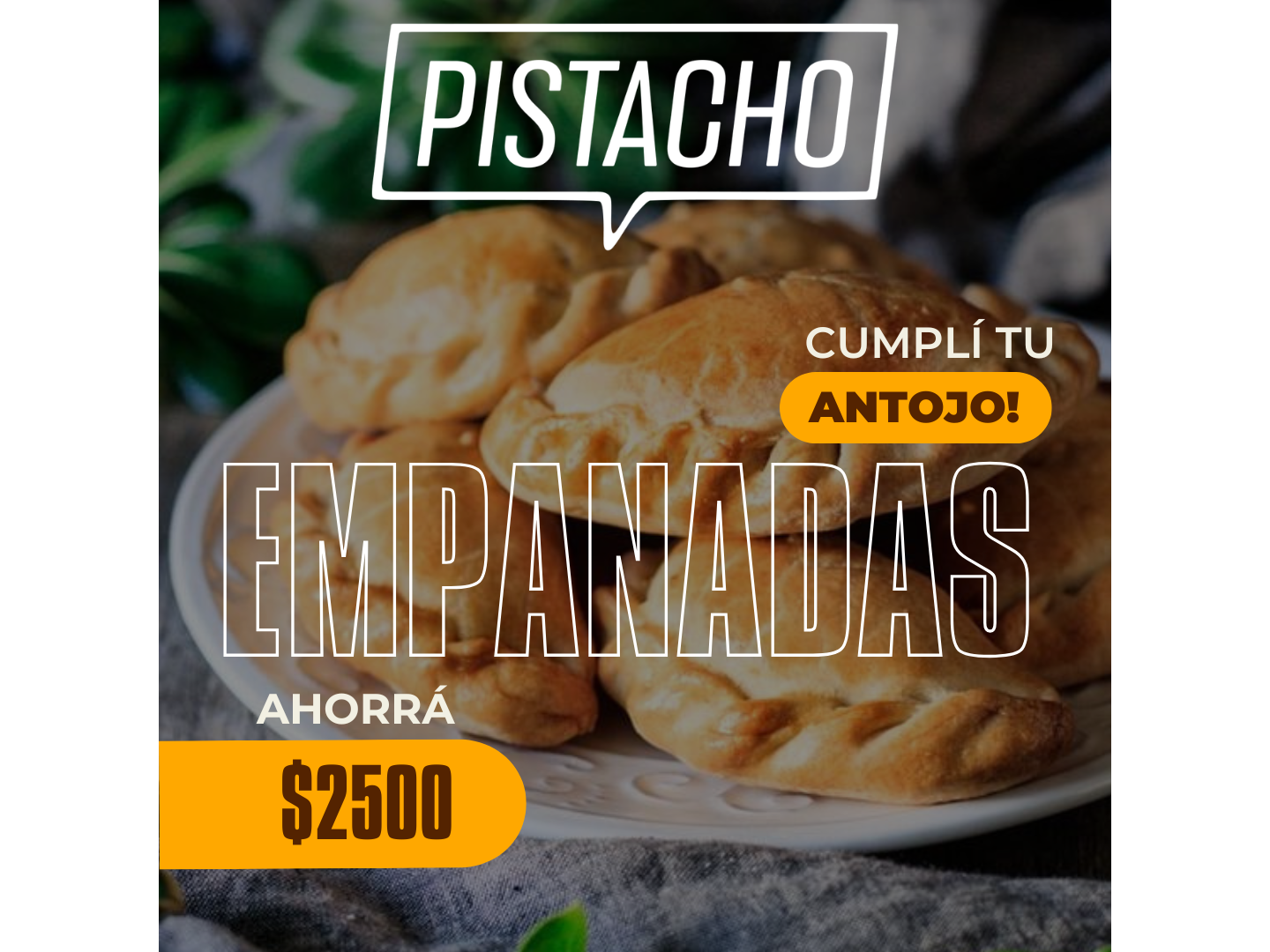 6 empanadas CHICAS + 1 Lata de Gaseosa