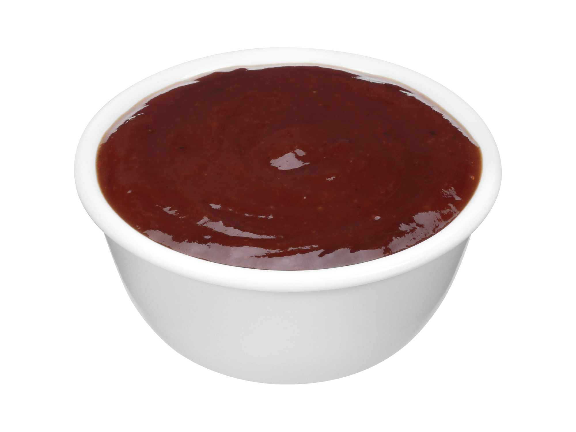 Vaso de salsa barbacoa