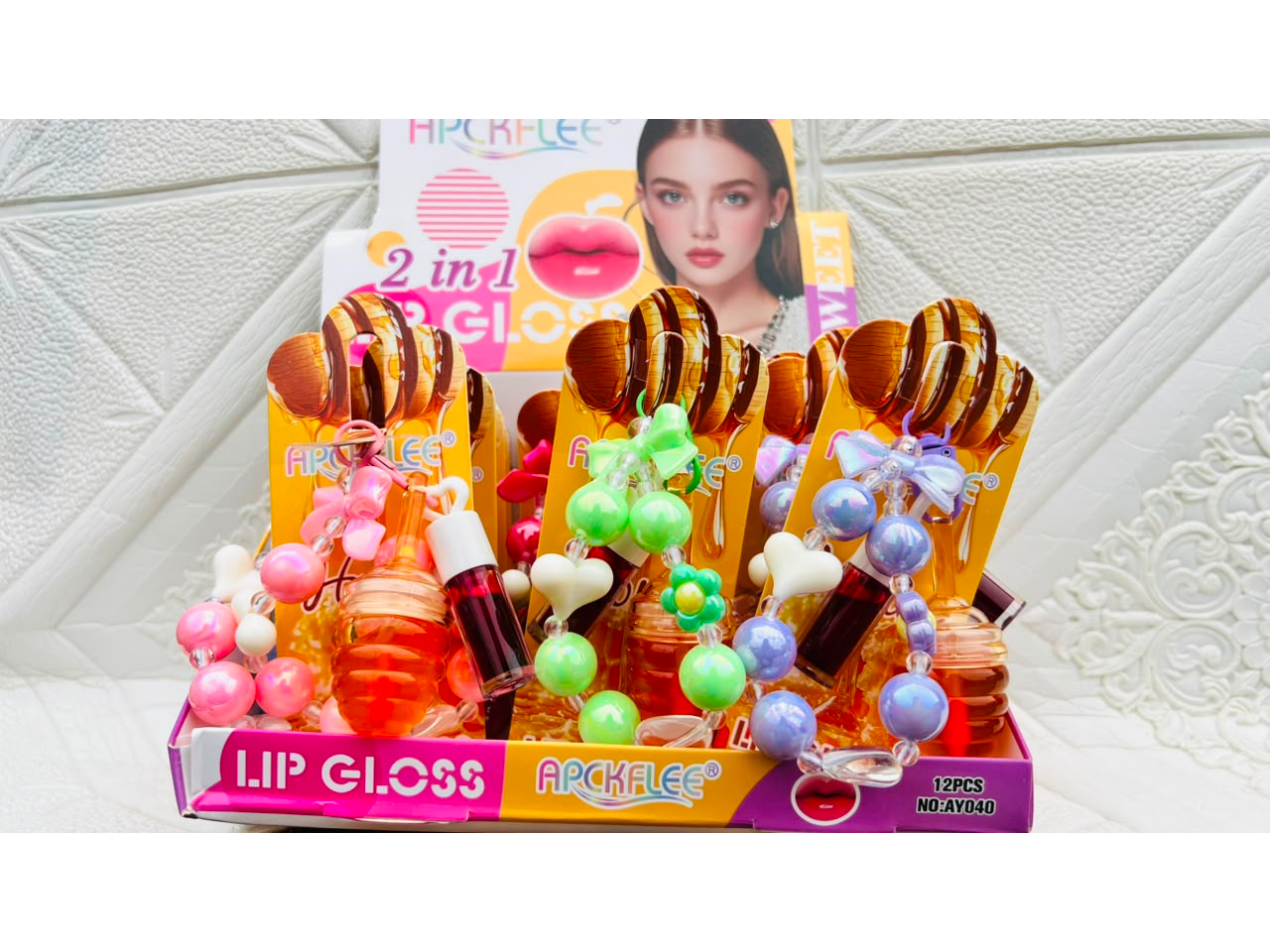 GLOS 2 EN 1 LIP GLOSS