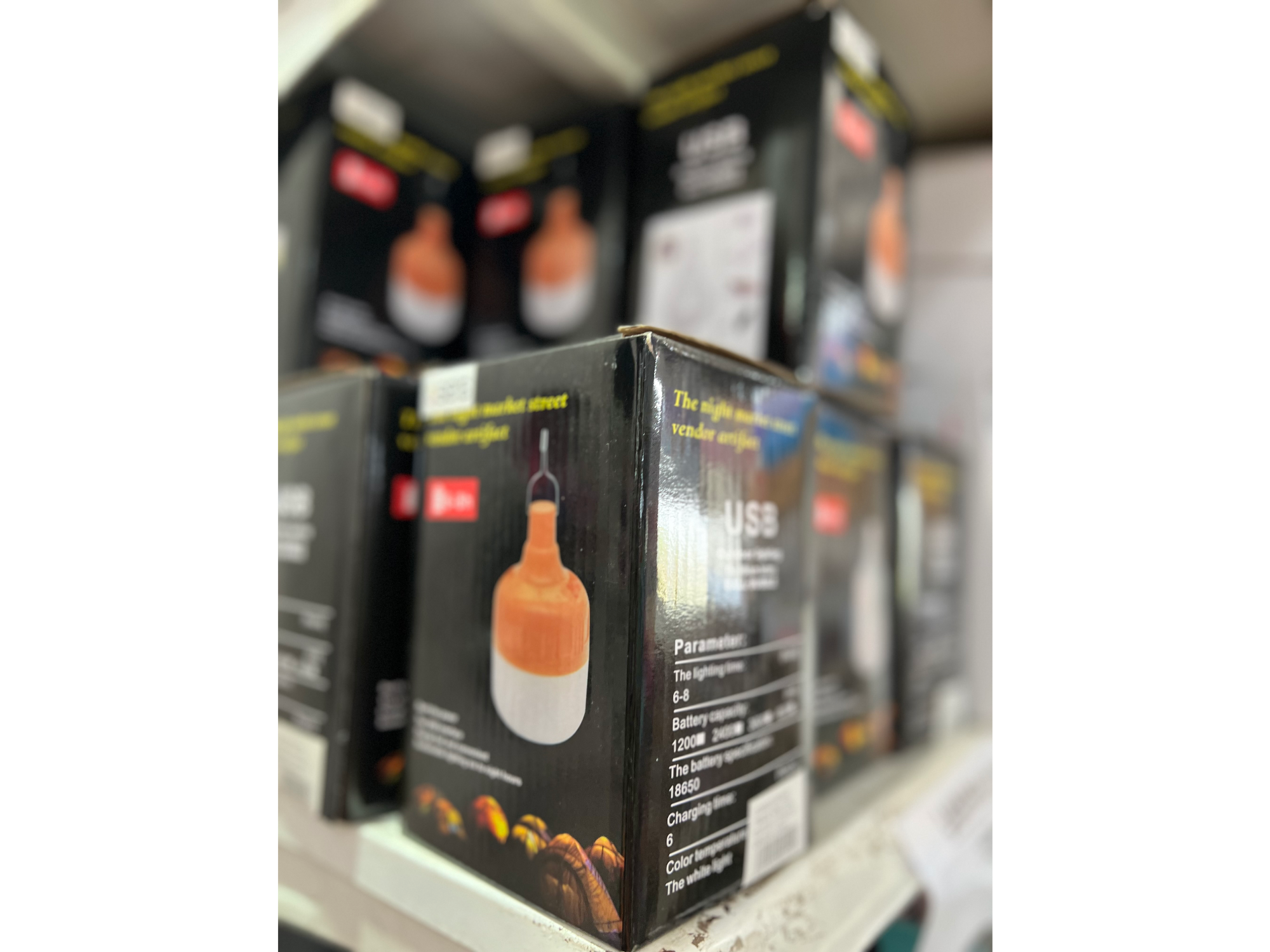 Lámpara led recargable