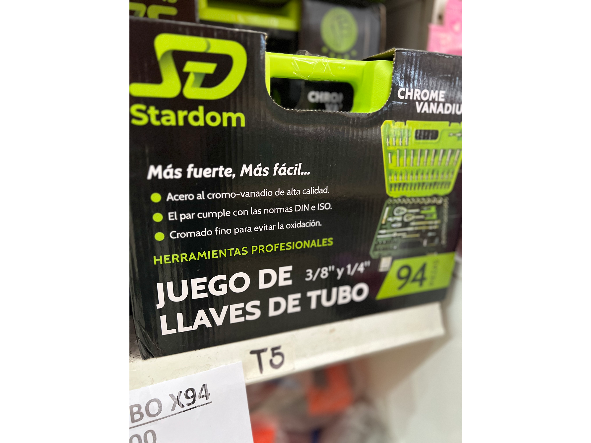 Juego de tubo 94 pcs