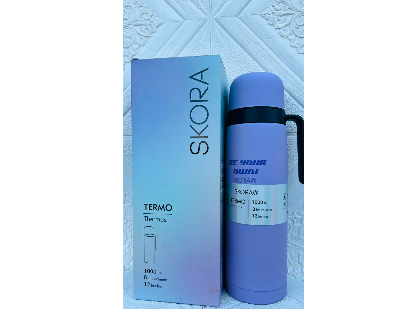 TERMO SKORA LILA 1000ML MO-41973