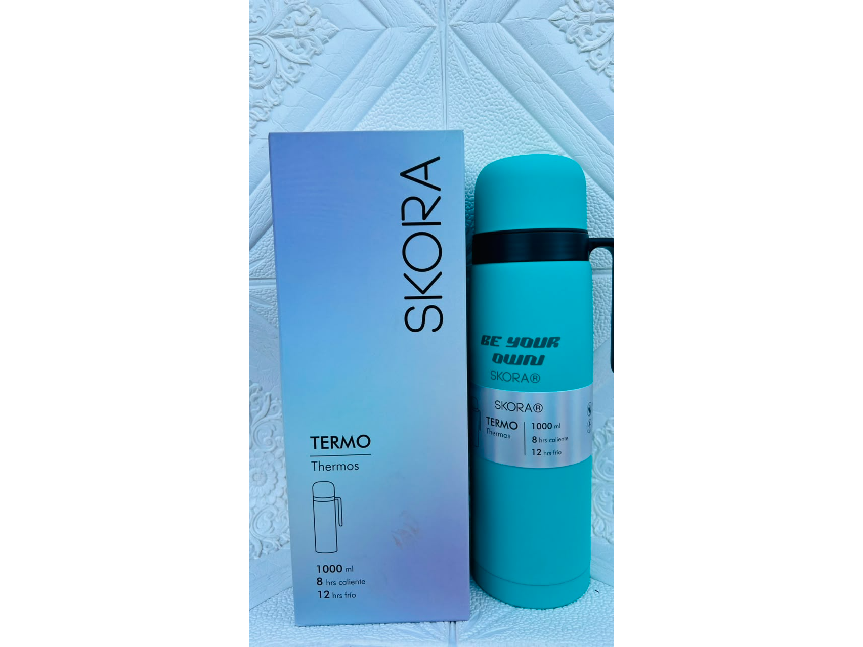 TERMO TURQUESA SKORA 1000ML MO-41885