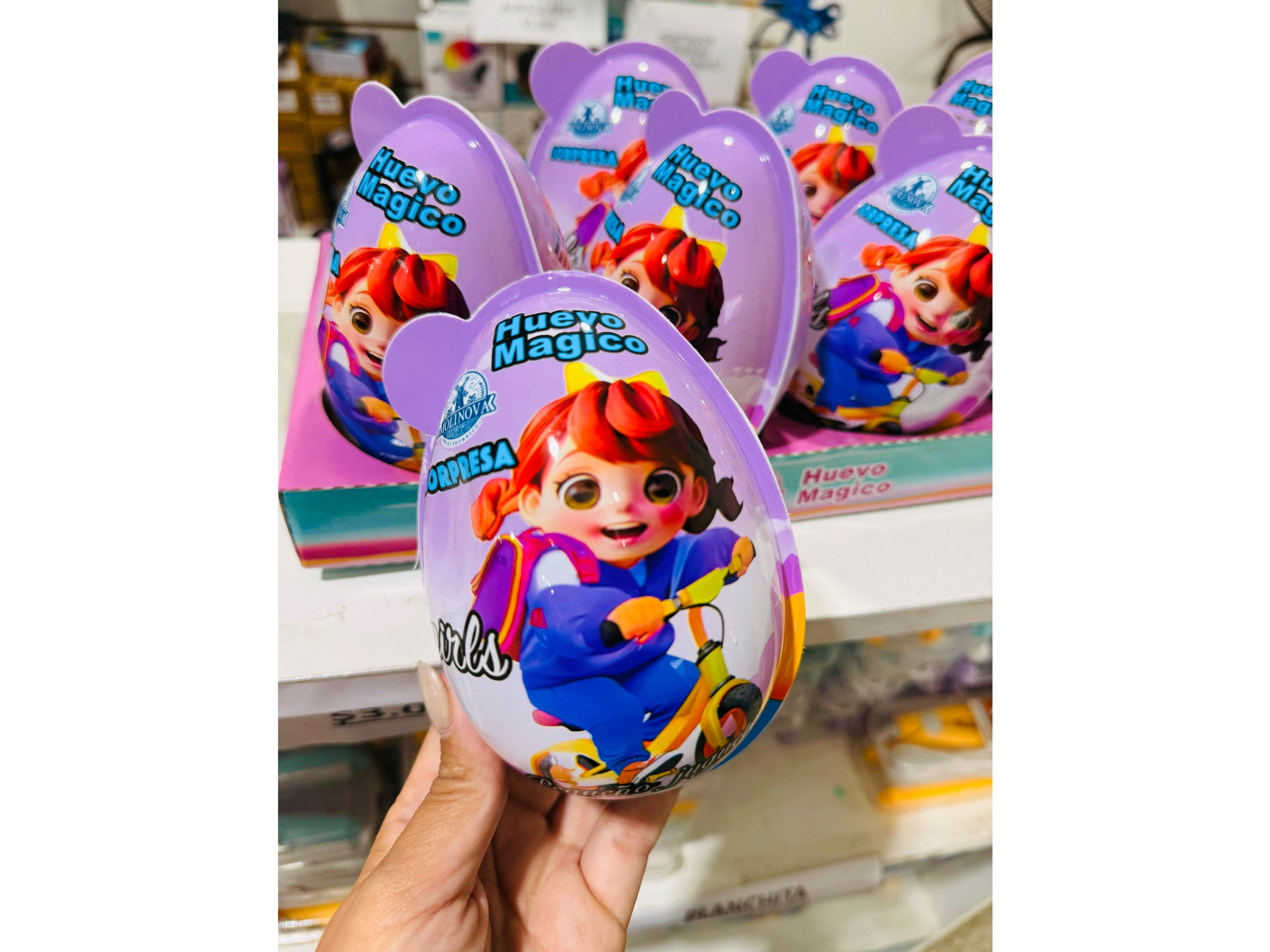 Huevos Mágico princesa x 8