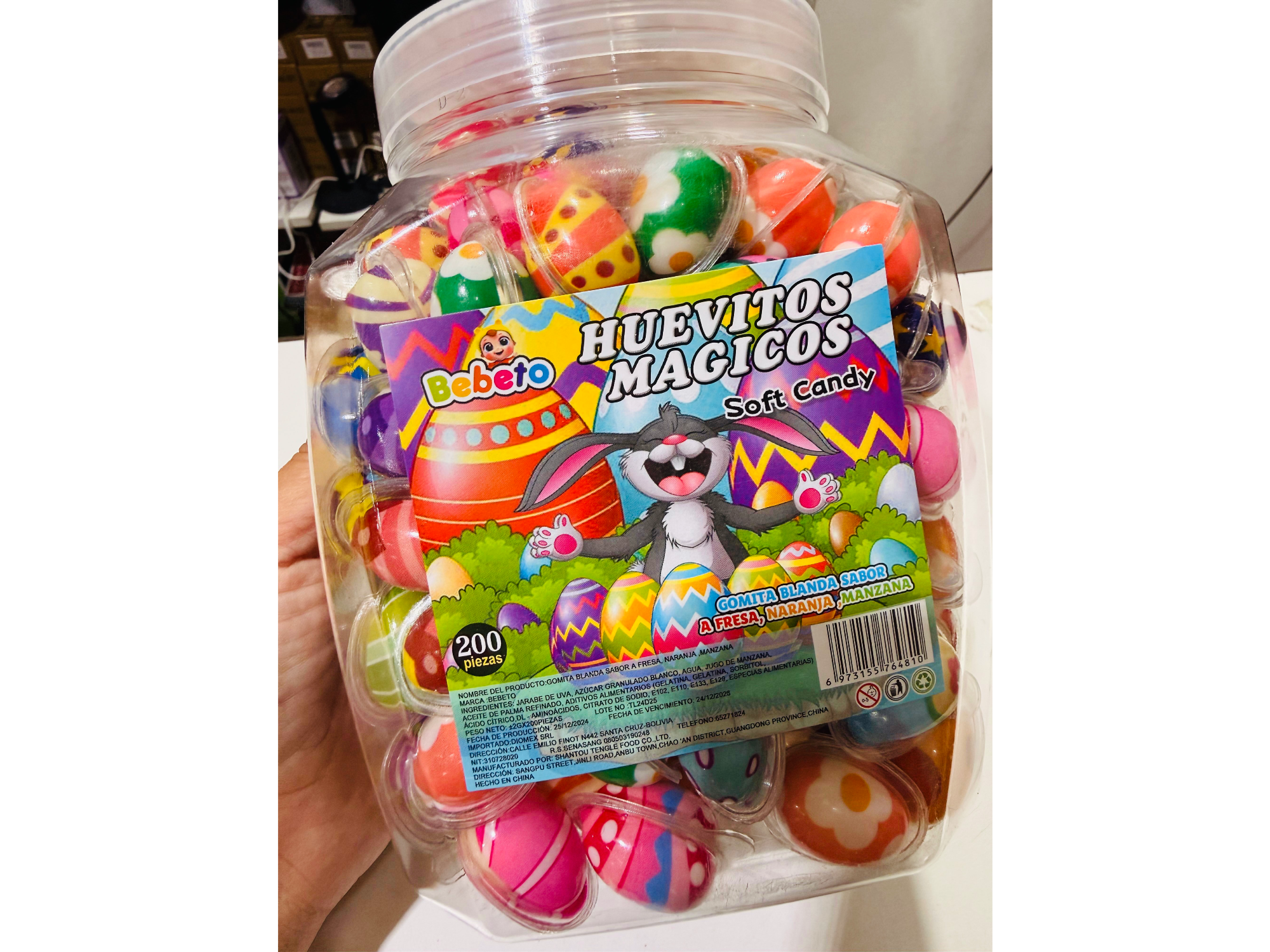 Huevitos mágicos x 200 pcs