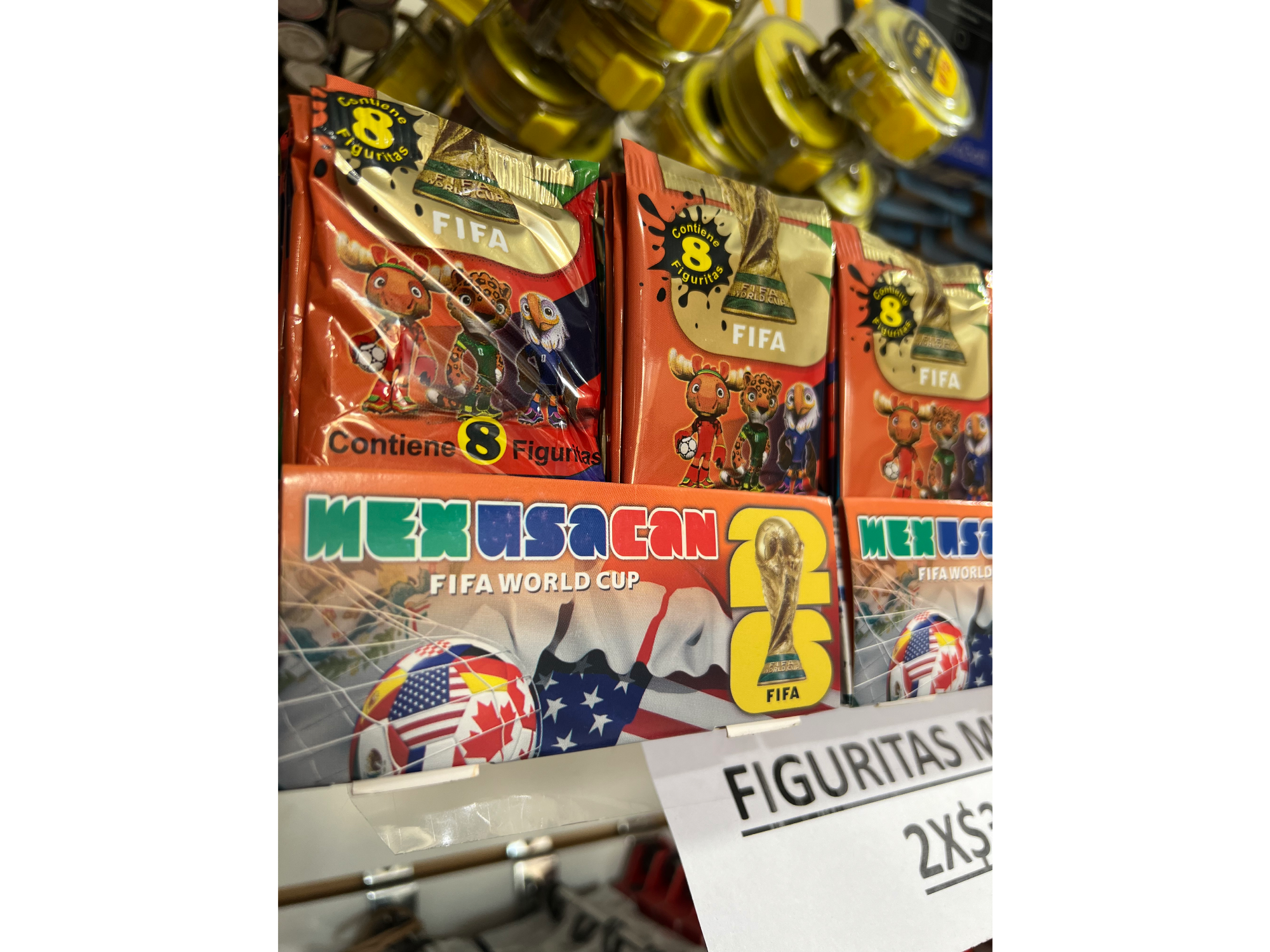 Figuritas mundial 2 x 1