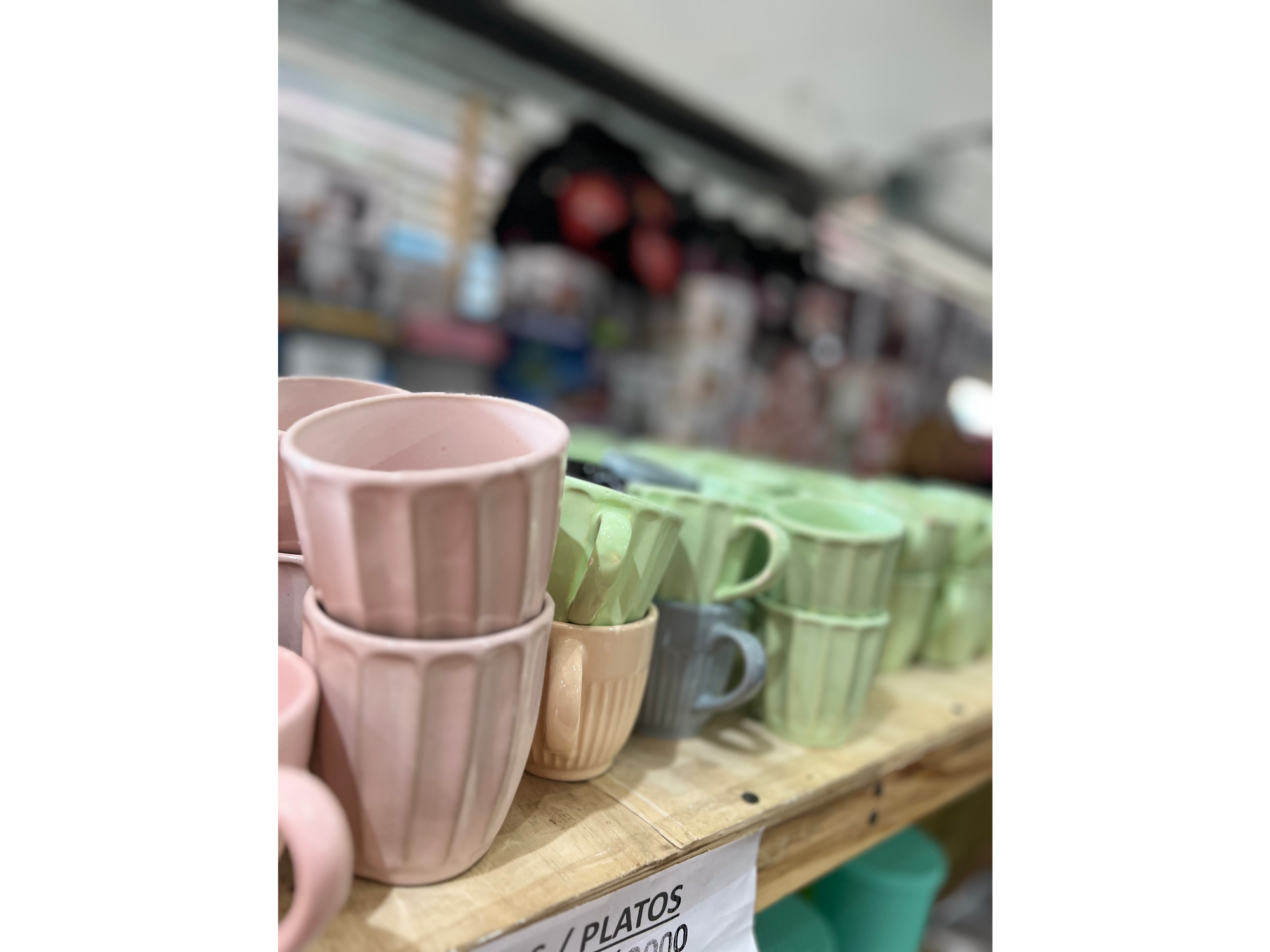 Tazas cerámicas x 3