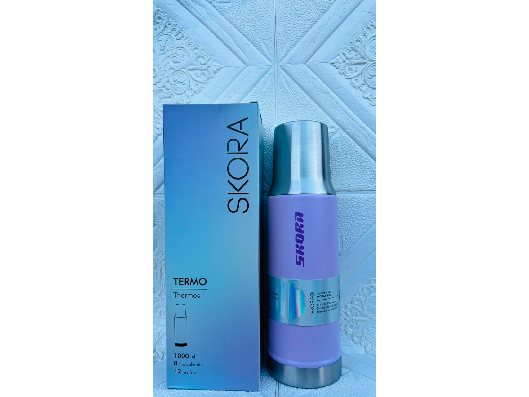 TERMO ROSA SKORA 1000ML  MO-41893
