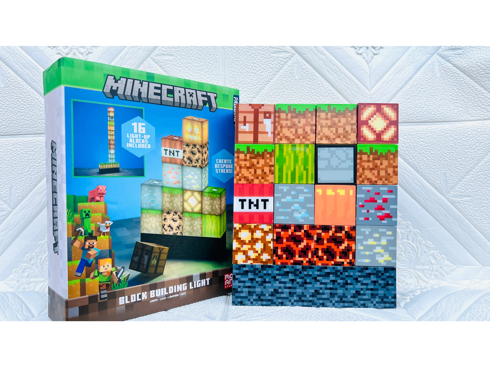 LAMPARA BLOQUES MINECRAFT
