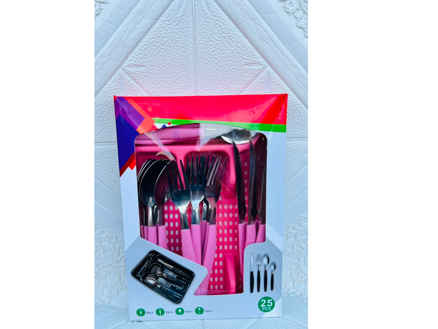 CUBIERTOS 25 PCS