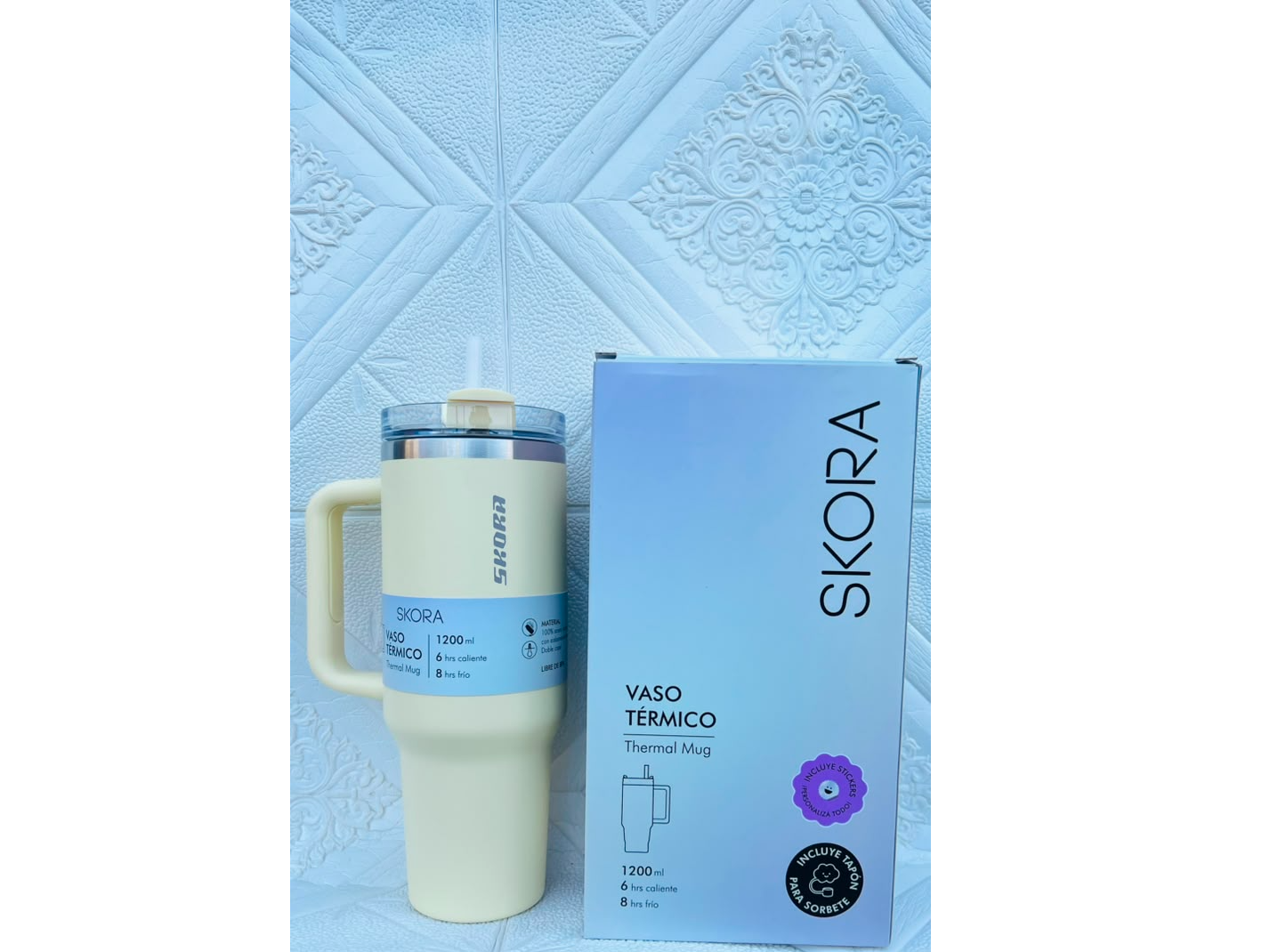 VASO TERMICO 1200ML C/BOMBILLA MO-41848