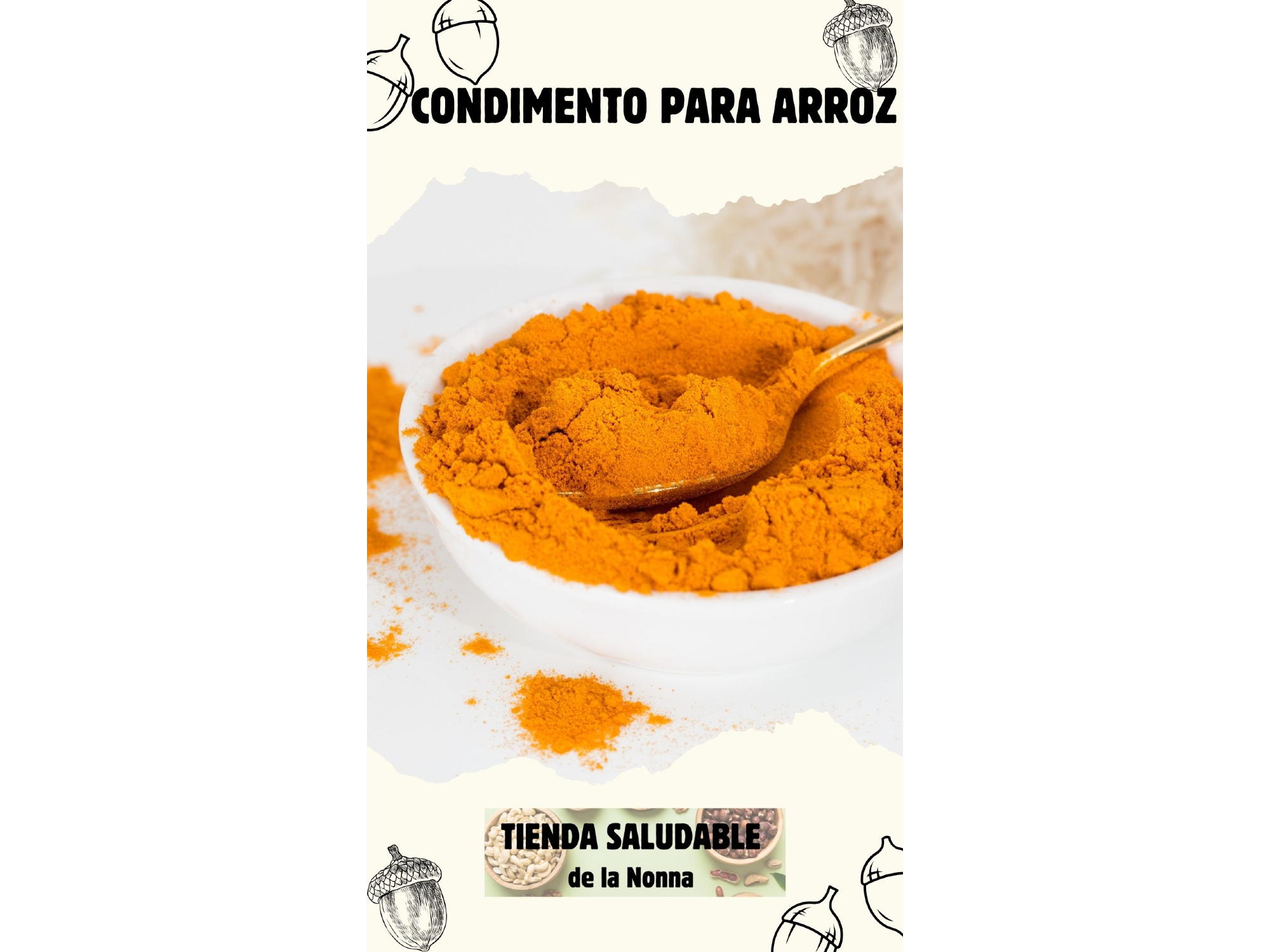 Condimento para arroz