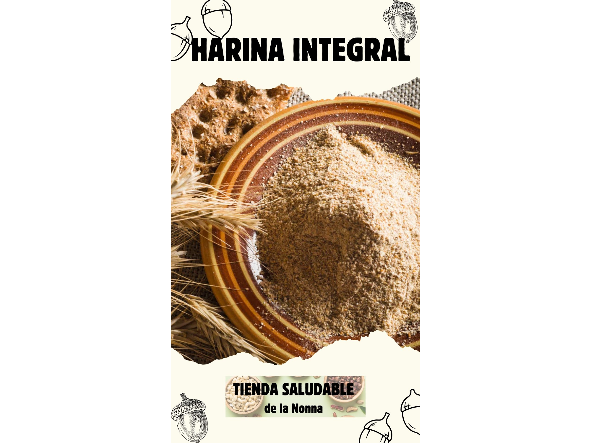 Harina integral