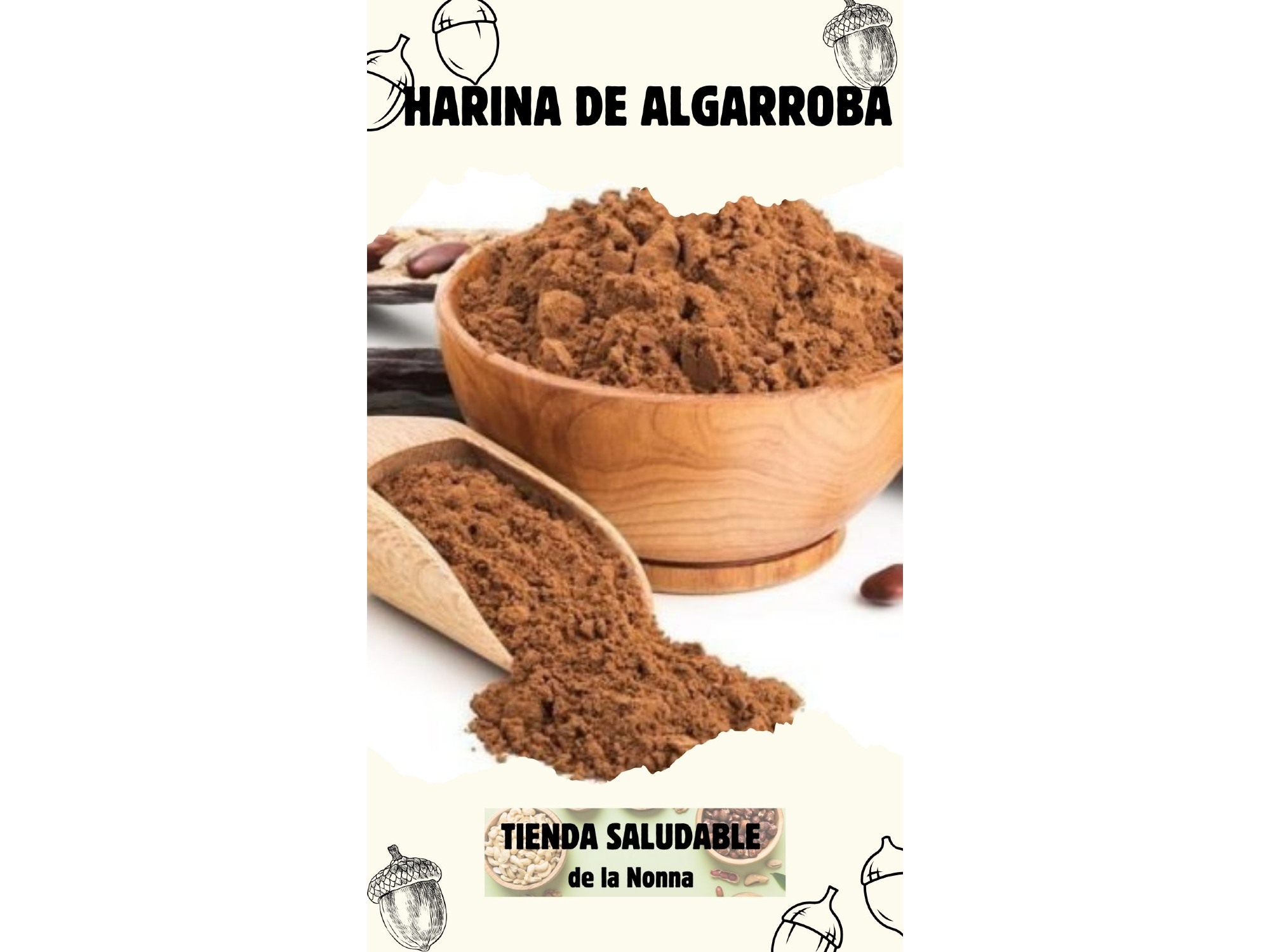 Harina de algarroba