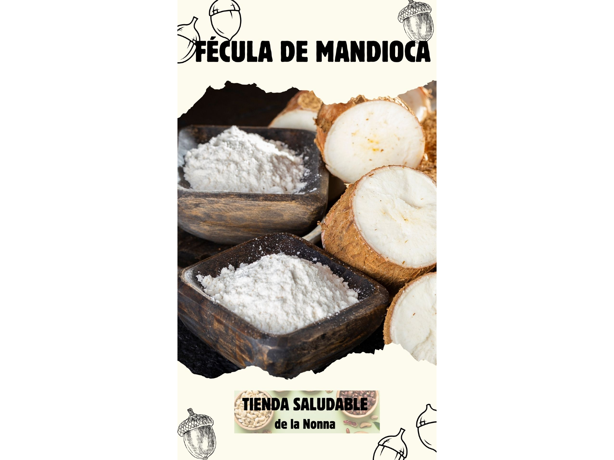 Fecula de mandioca