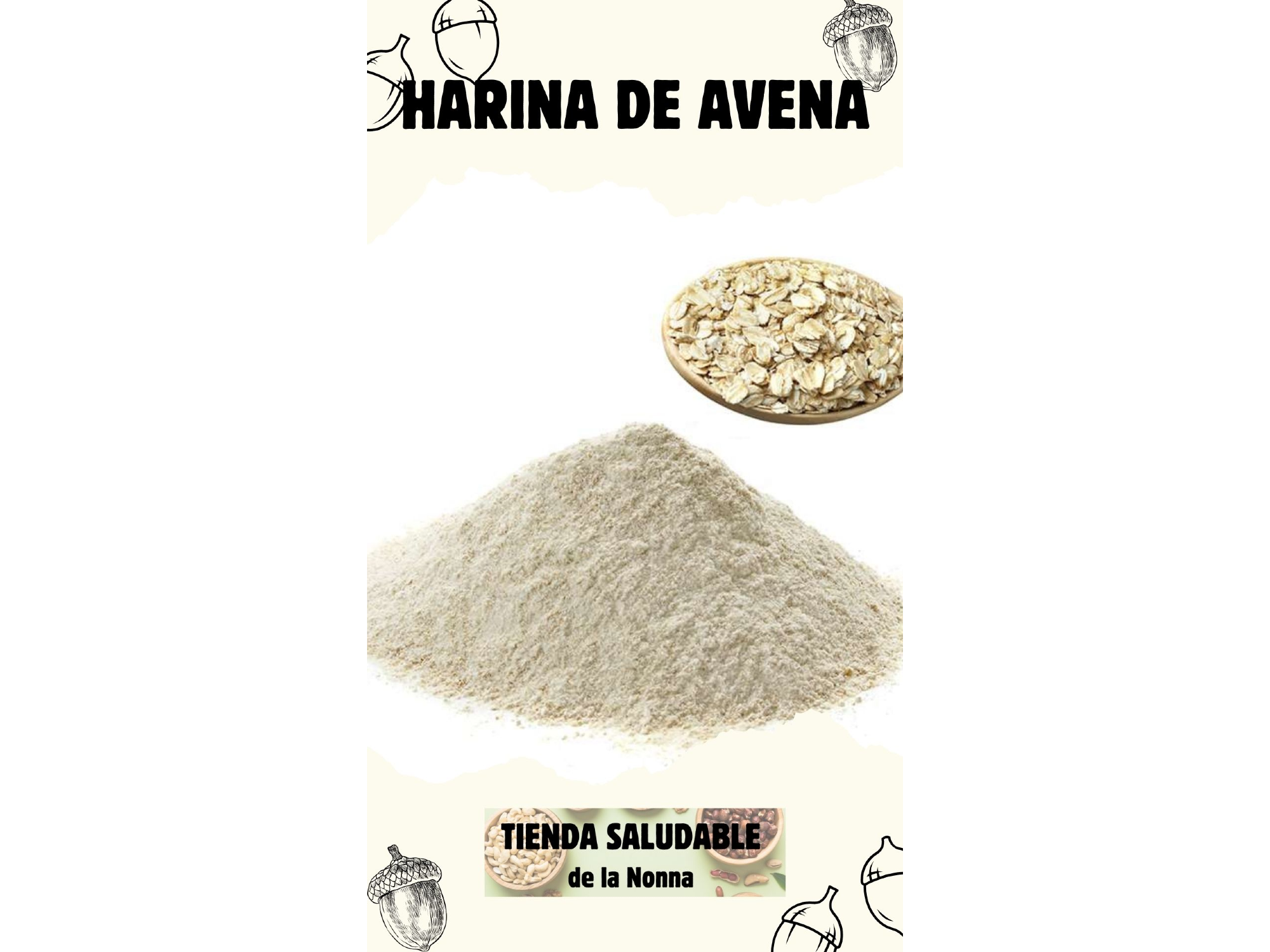 Harina de avena