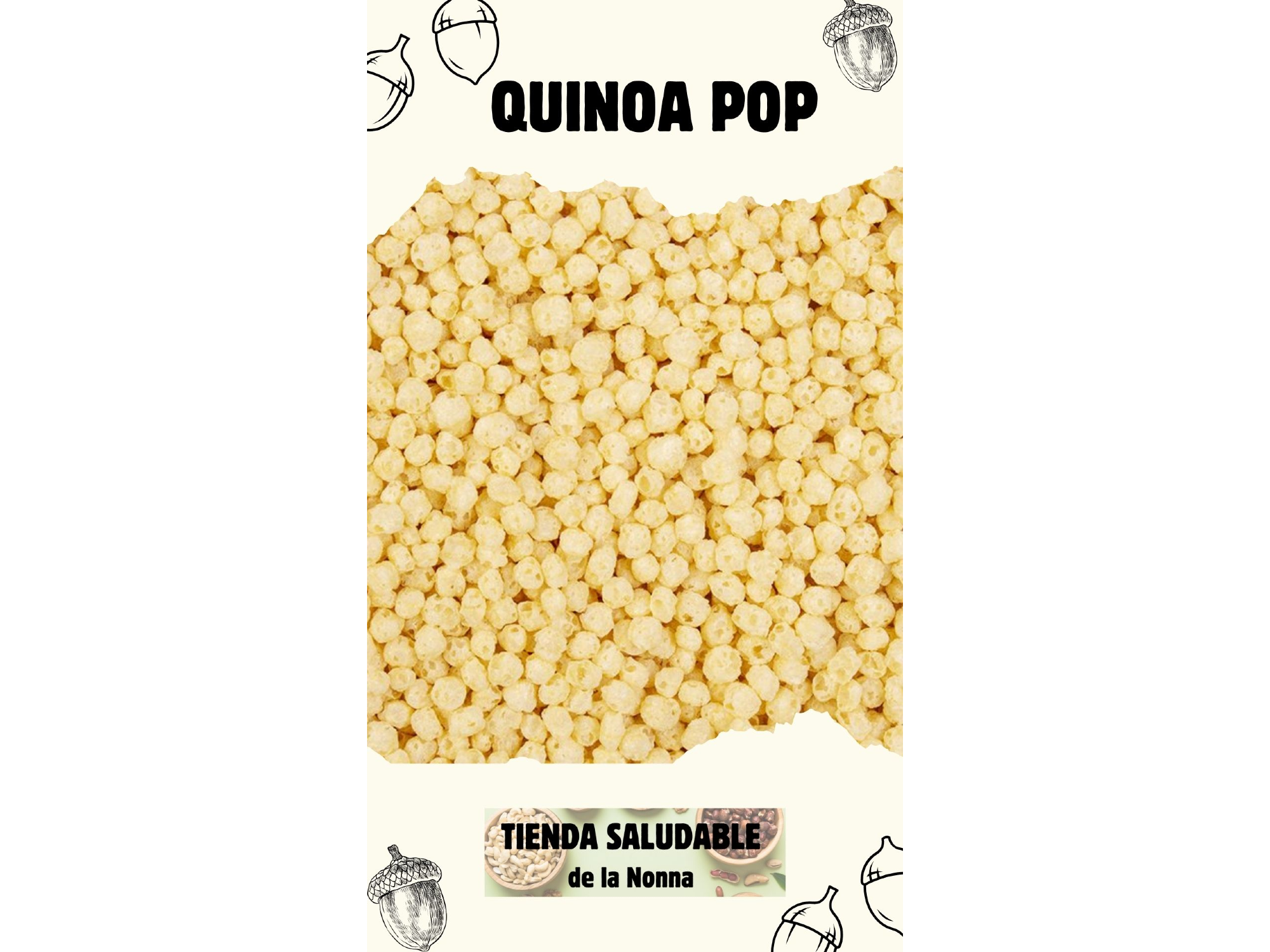 Quinoa pop