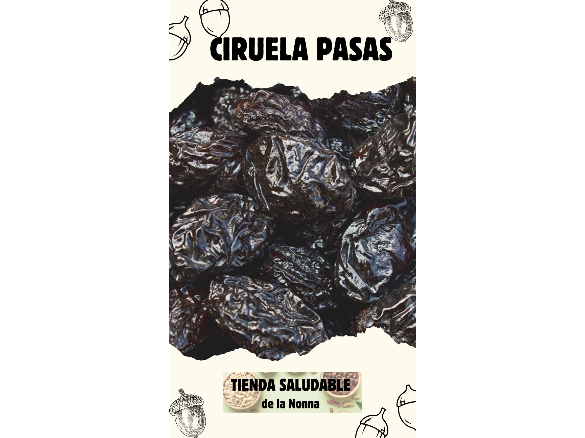 Ciruelas pasas