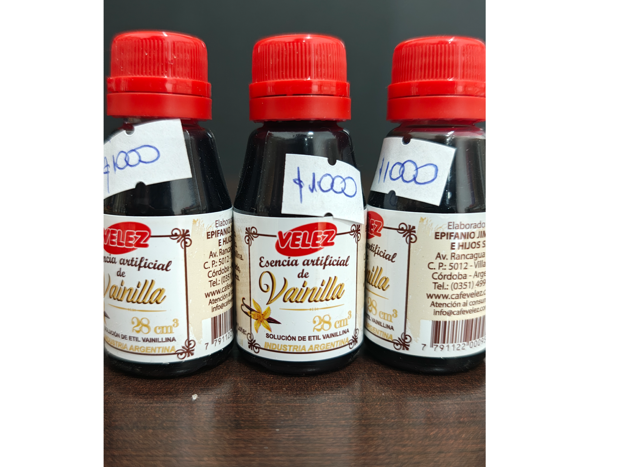 Esencia de vainilla x28ml